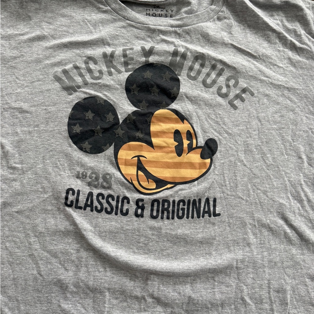 Disney Gray Mickey Mouse Tee